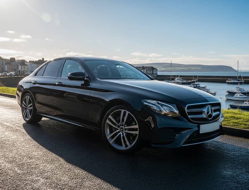 Professional vehicle representing quality